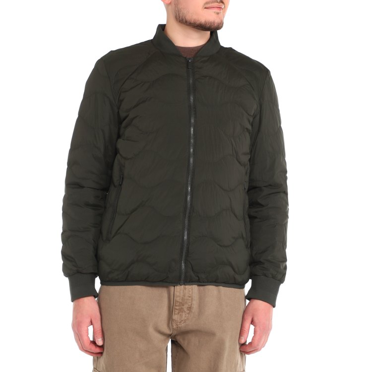 

Бомбер мужской Maison David MLY230422 хаки 2XL, MLY230422