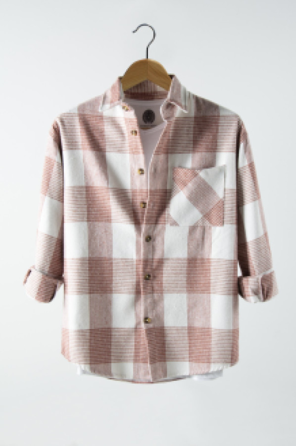 

Рубашка мужская Terapi Giyim 25923 коричневая 2XL (доставка из-за рубежа), 25923