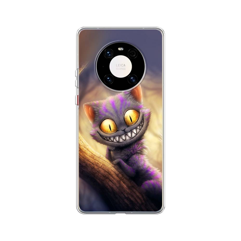 

Чехол Awog на Huawei Mate 40 Pro "Cheshire Cat", Фиолетовый;желтый, 6104450-1