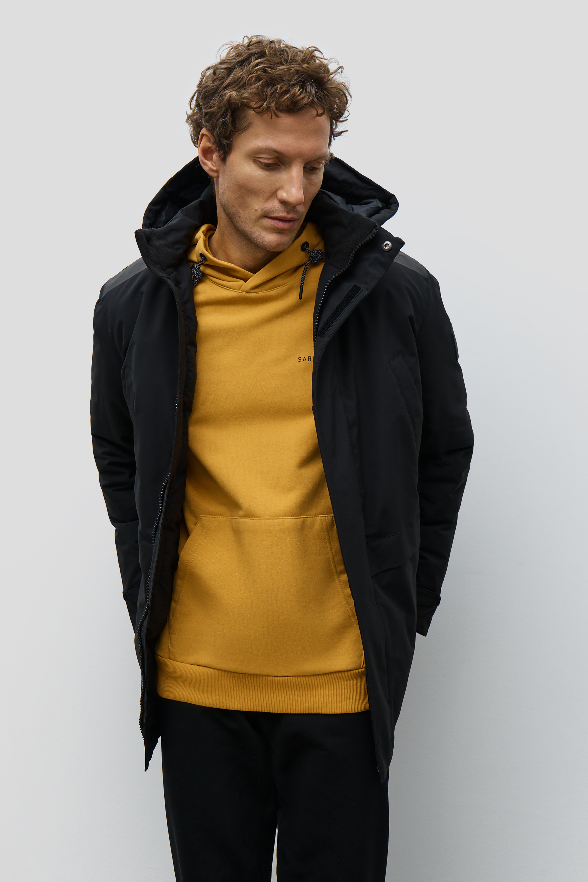 

Куртка мужская Baon B5323010 черная 3XL, B5323010