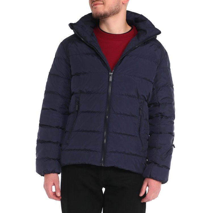 

Пуховик мужской Maison David MLY230424 синий 2XL, MLY230424