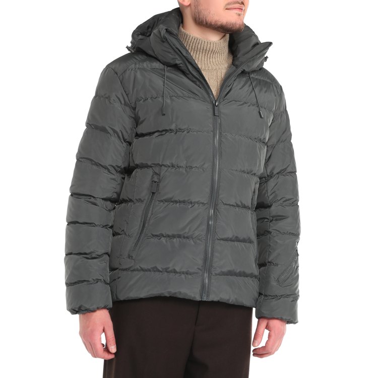 

Пуховик мужской Maison David MLY230424 серый 2XL, MLY230424