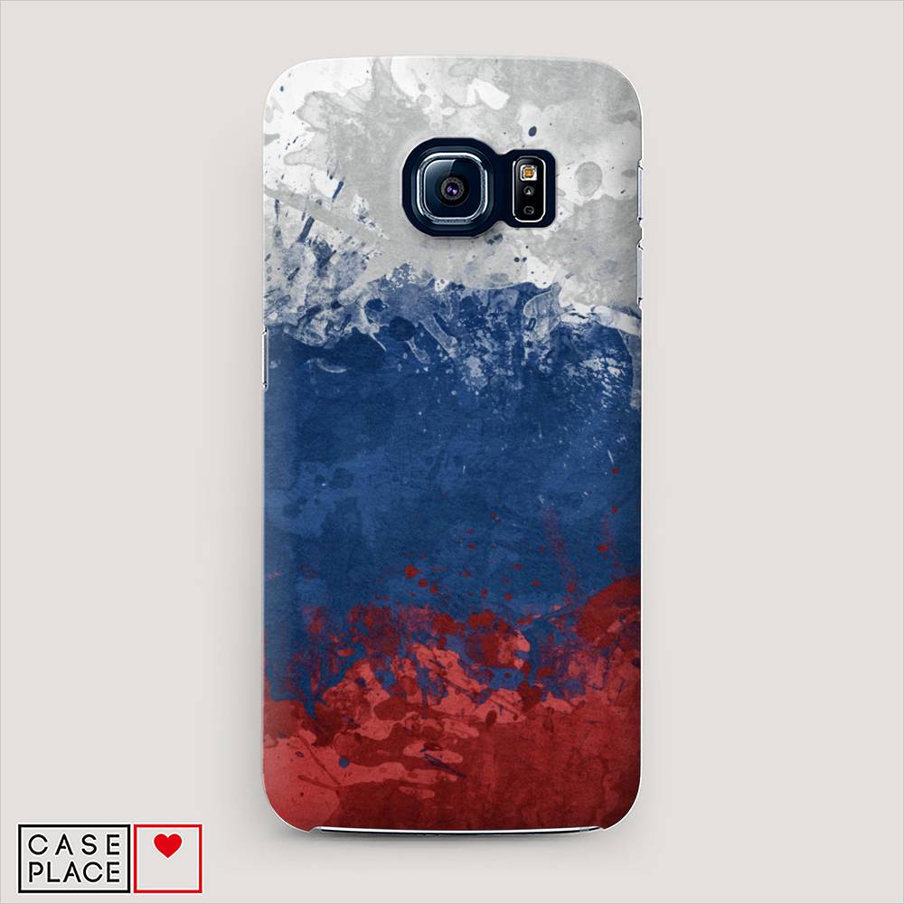 

Чехол Awog "Флаг России неровный" для Samsung Galaxy S7 edge, 24620-4
