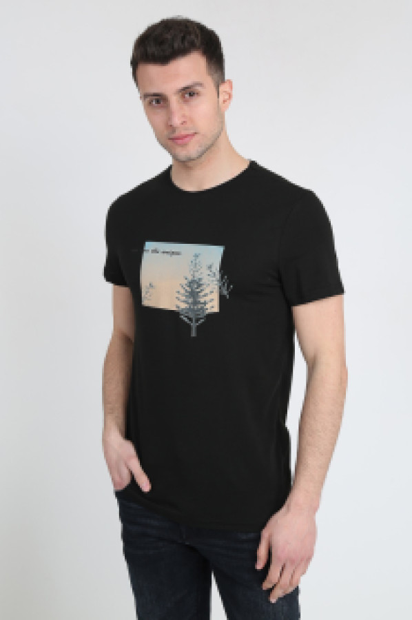 

Футболка мужская Terapi Giyim 25360 черная XL (доставка из-за рубежа), Черный, 25360
