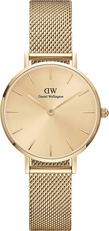 фото Наручные часы женские daniel wellington dw00100473 золотистые