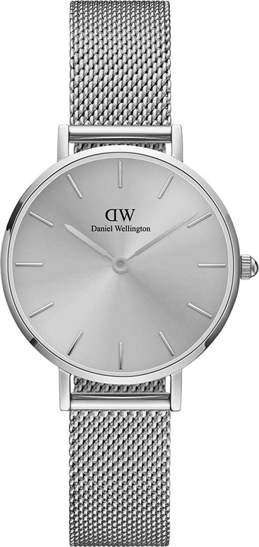 фото Наручные часы женские daniel wellington dw00100464 серебристые