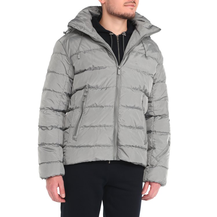 

Пуховик мужской Maison David MLY230424 серый XL, MLY230424