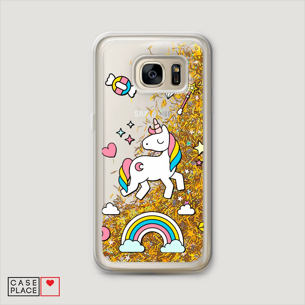 

Чехол Awog "Принцесса единорог" для Samsung Galaxy S7 edge, 24690-1