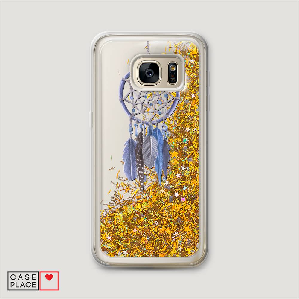 

Чехол Awog "Синий ловец снов акварель" для Samsung Galaxy S7 edge, 24690-1