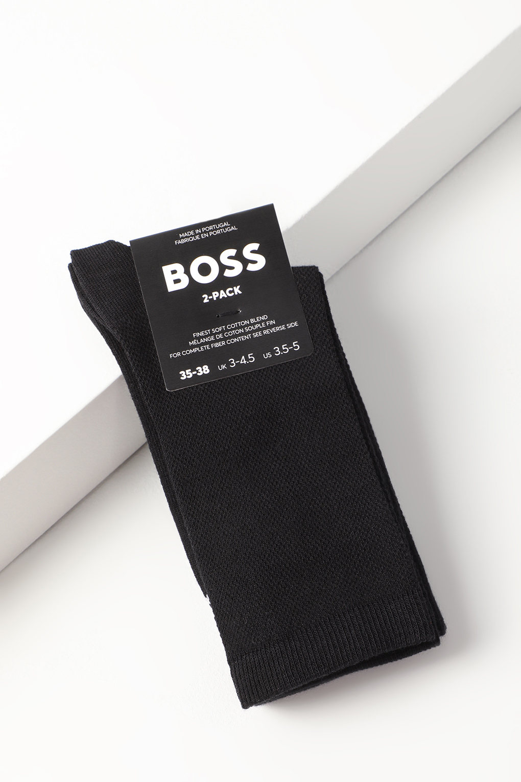 Комплект носков женских Boss 50510753 черных 39-42