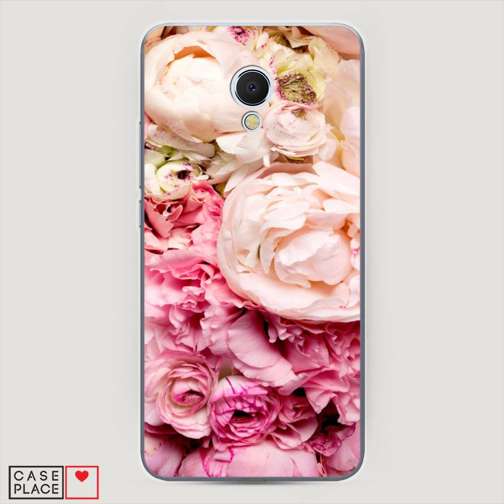 

Чехол Awog на Meizu MX6 "Пионы яркие", Розовый, 70950-8