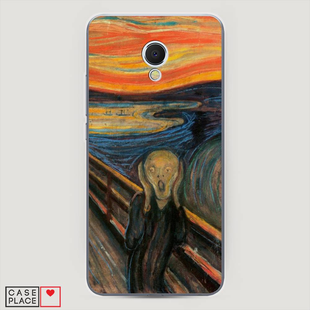 

Чехол Awog на Meizu MX6 "Крик", Оранжевый;синий;серый, 70950-9