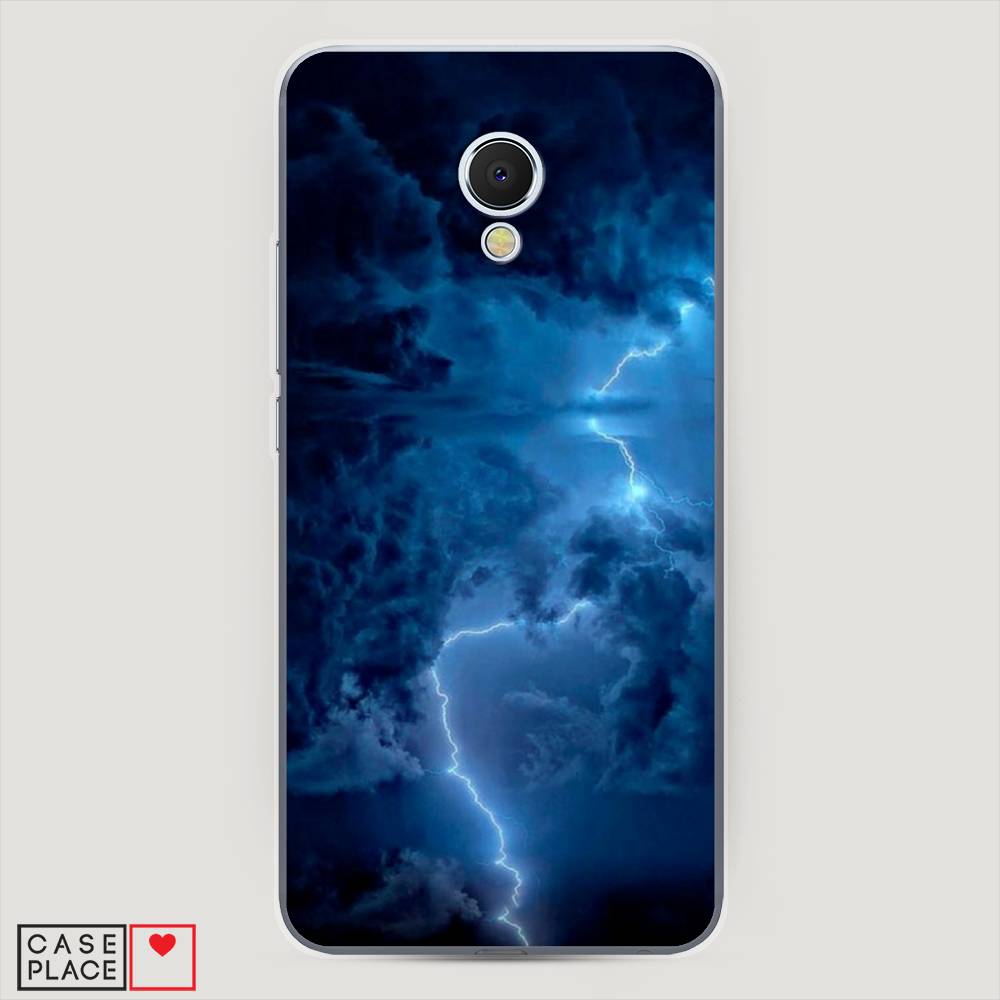 

Чехол Awog на Meizu MX6 "Молния", Синий, 70950-4