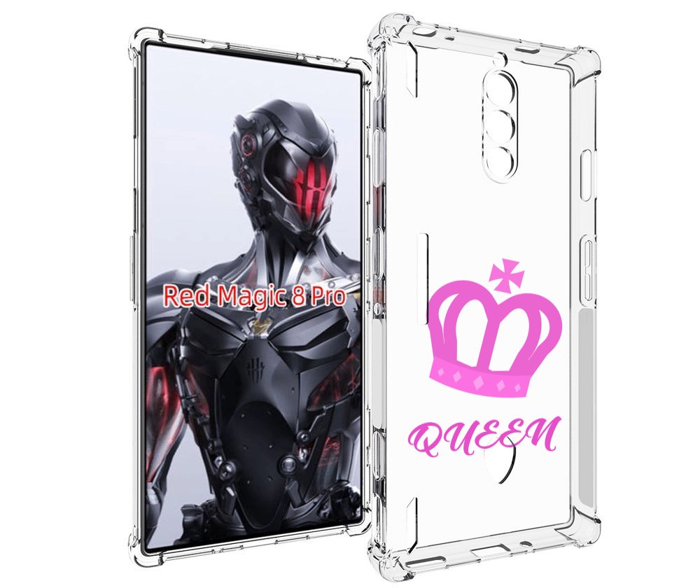 

Чехол MyPads корона-королевы-розовый для ZTE Nubia Red Magic 8 Pro / Red Magic 8 Pro Plus, Tocco