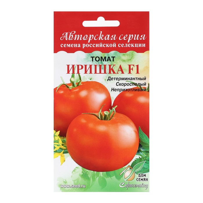 

Семена томат Иришка F1 Дом семян Р00007475
