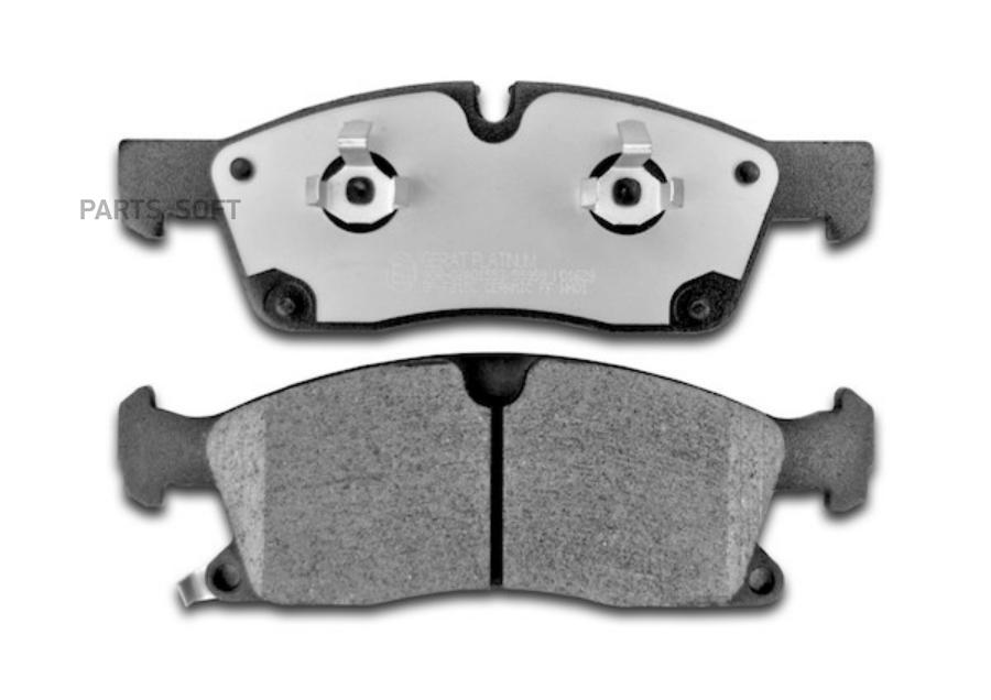

Тормозные колодки GERAT-ORIGINAL керамические BPF215C