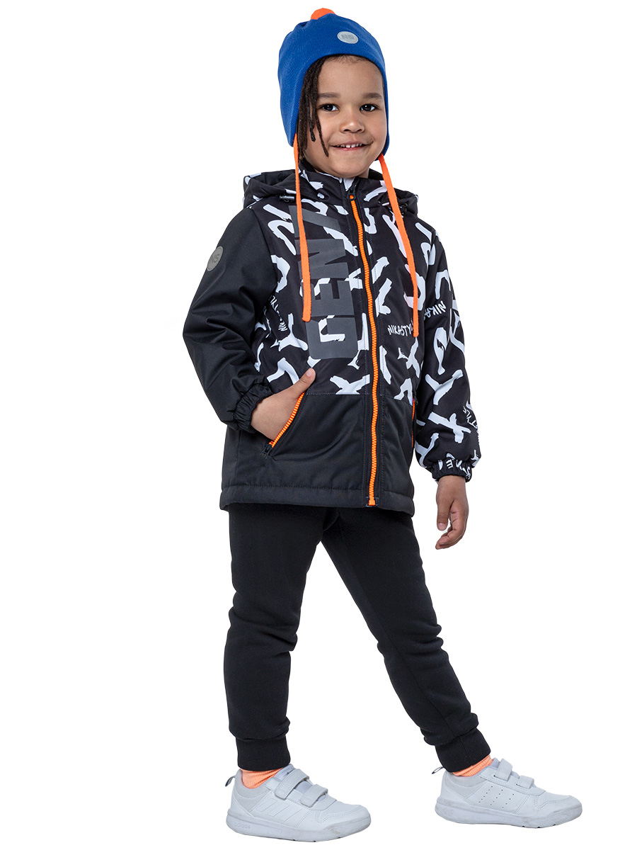 

Куртка детская NIKASTYLE 4м2723, черный, 110, 4м2723
