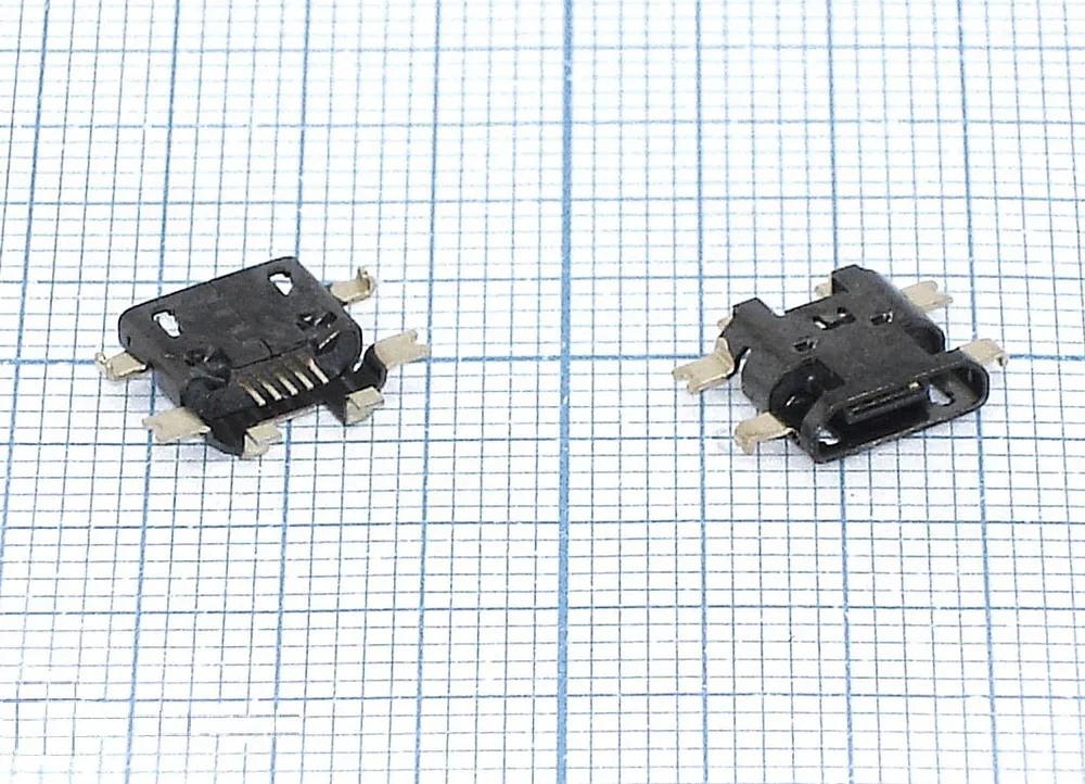 

Разъем Micro USB для HTC Desire X Desire V, Черный