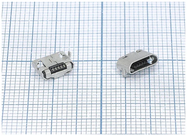 

Разъем Micro USB для Meizu MX3, Серебристый