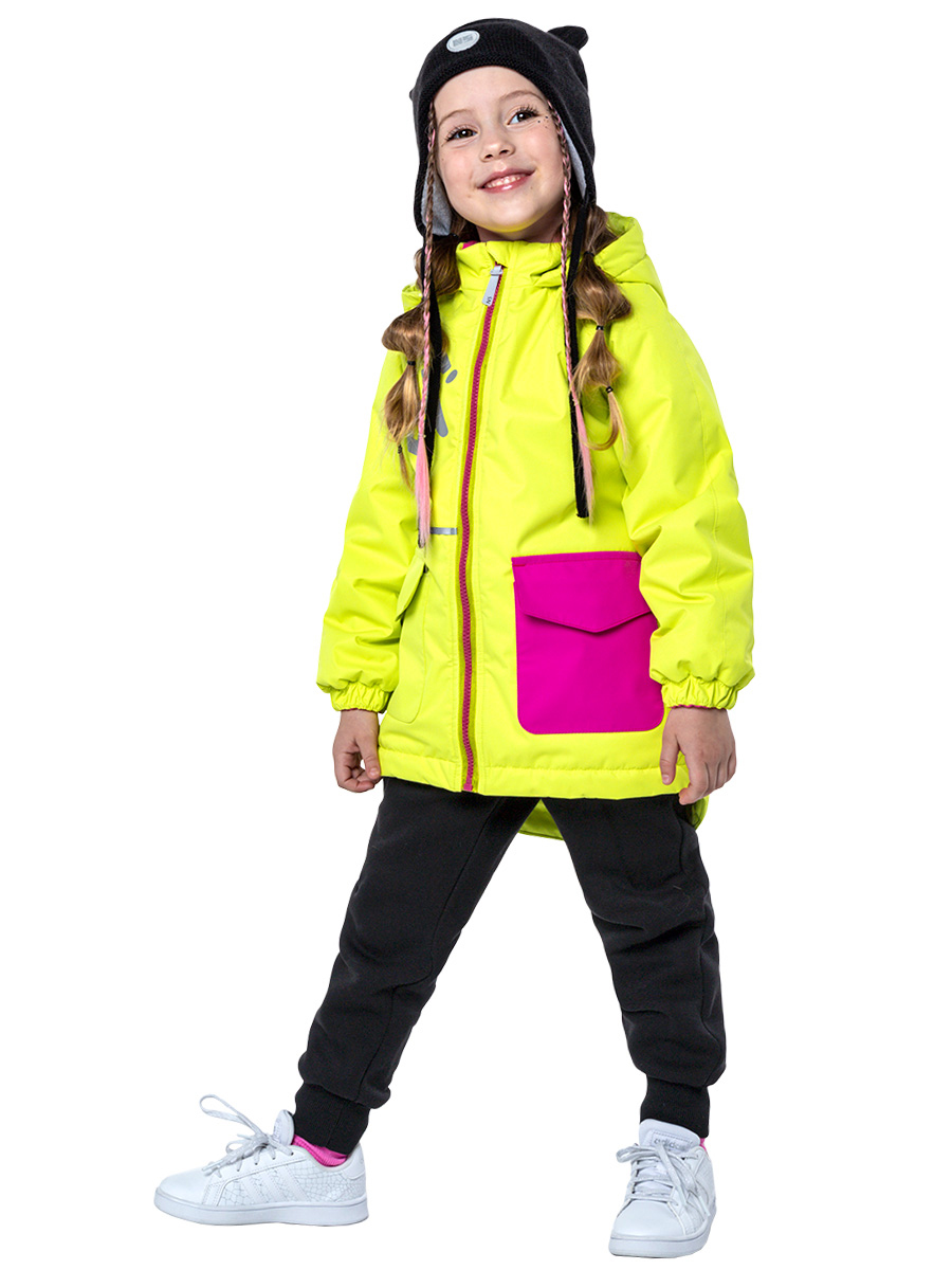 

Куртка детская NIKASTYLE 4м2823, желтый, 104, 4м2823