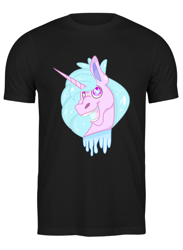 

Футболка мужская Printio Единорог (unicorn) черная 3XL, Черный, Единорог (unicorn)