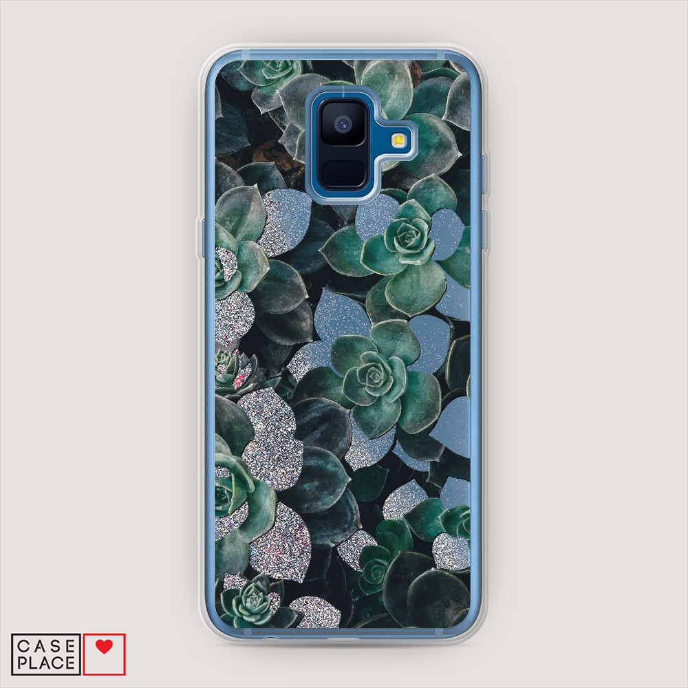 

Чехол Awog на Samsung Galaxy A6 2018 "Сукуленты цветные", Разноцветный, 25991-1