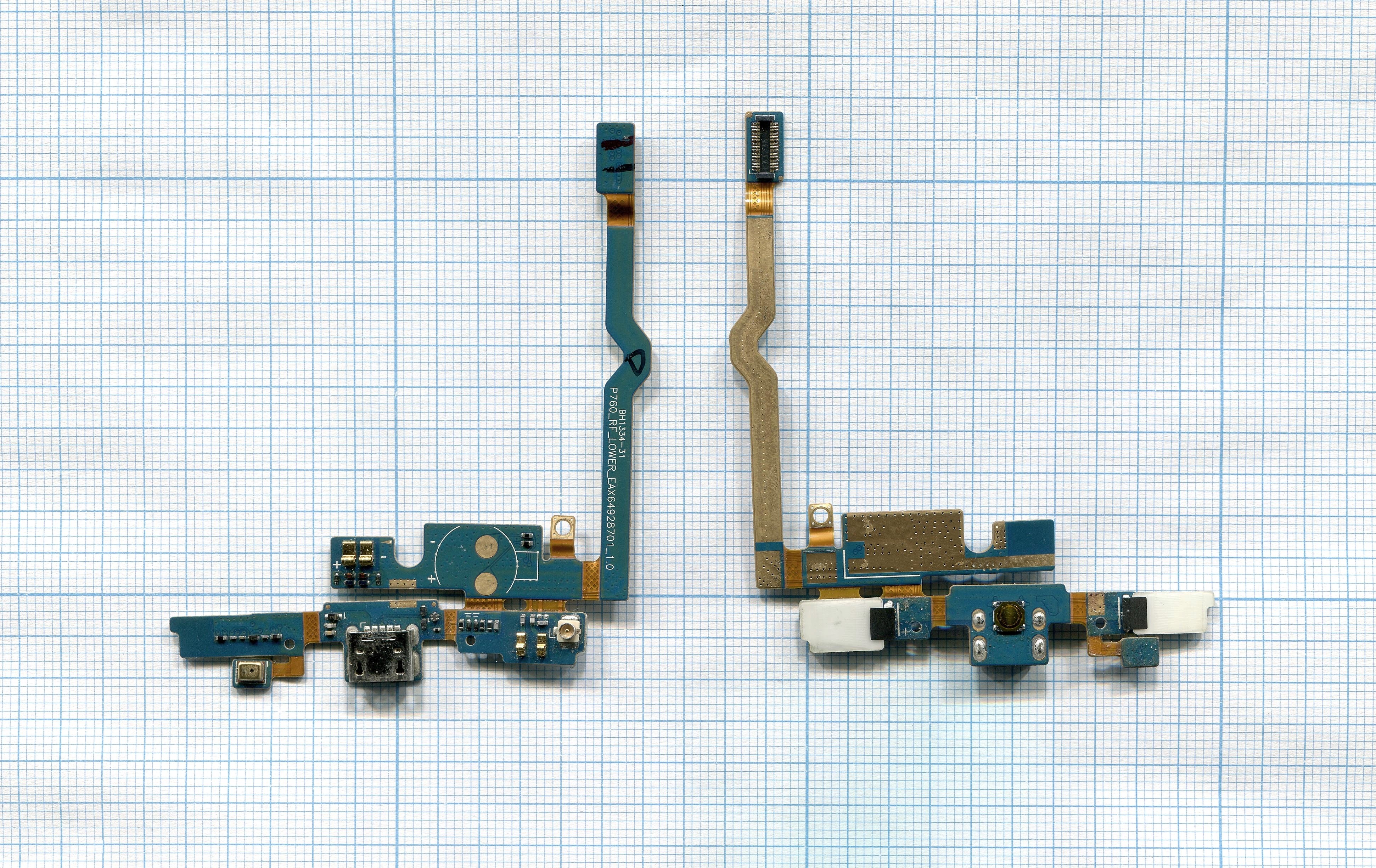 

Разъем Micro USB для LG L9 P765 на шлейфе с микрофоном