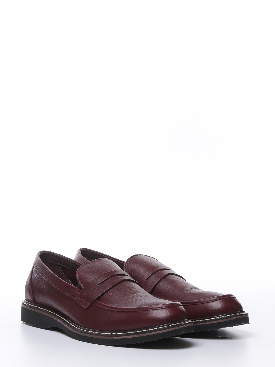 

Лоферы мужские Color Me 0102CM bordo бордовые 43 ru, 0102CM bordo