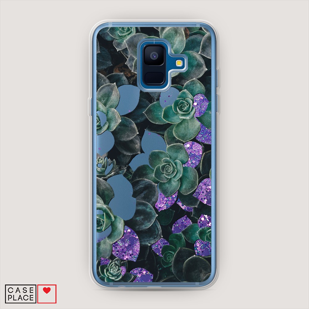 

Чехол Awog на Samsung Galaxy A6 2018 "Сукуленты цветные", Разноцветный, 25992-1