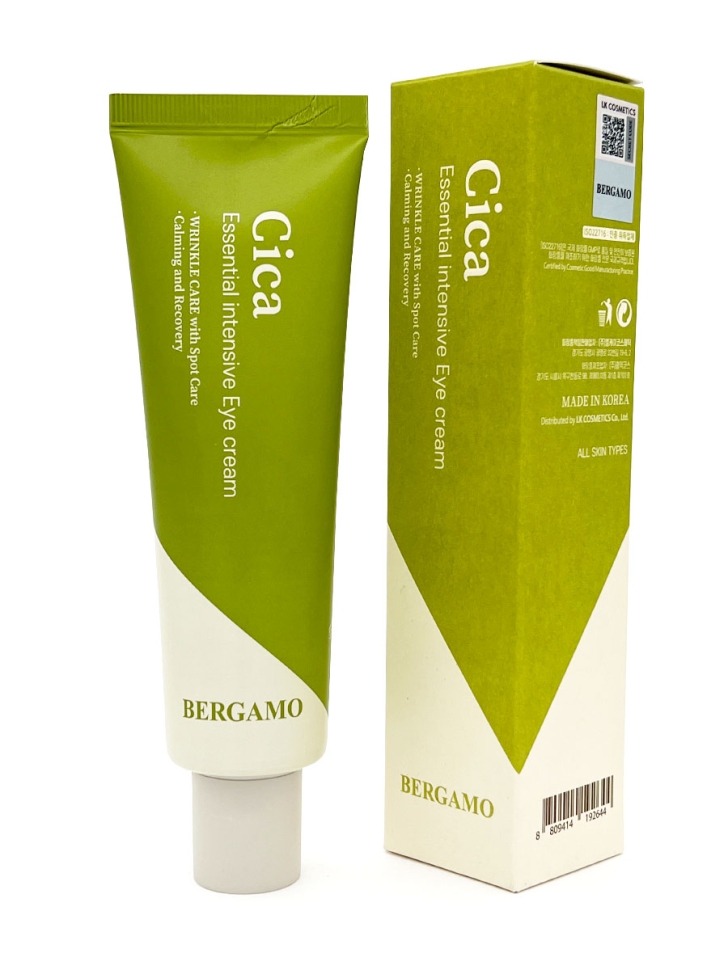 фото Крем для век с центеллой интенсивный cica essential intensive eye cream, 100 мл bergamo