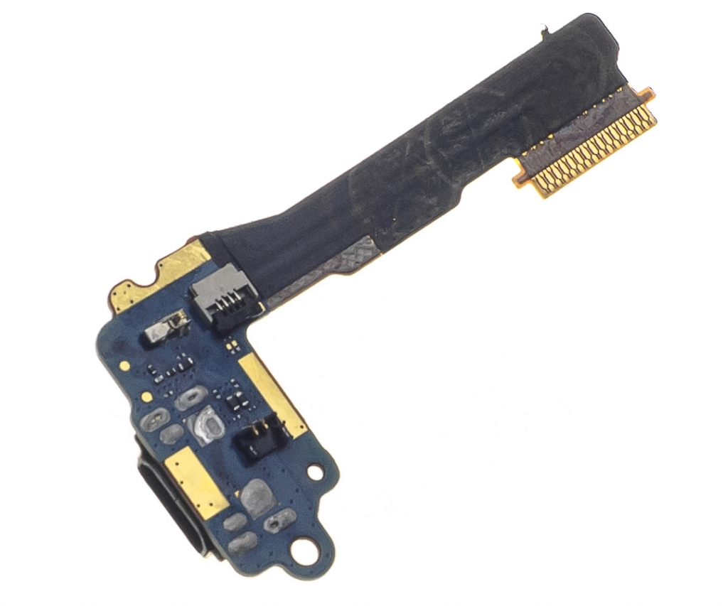 

Разъем Micro USB для HTC One Mini (плата с системным разъемом, микрофоном и шлейфом)