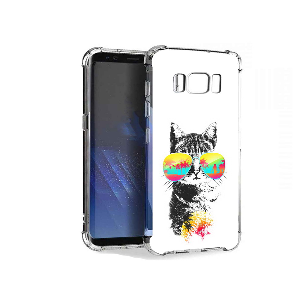 

Чехол MyPads Tocco для Samsung Galaxy S8+ крутой кот, Tocco