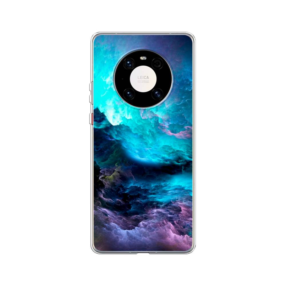 

Чехол Awog на Huawei Mate 40 Pro "Бирюзовое небо", Фиолетовый;черный, 6104450-4