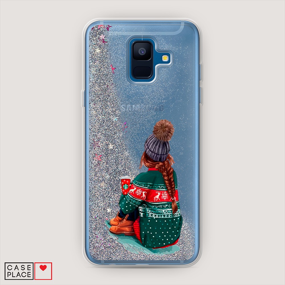 

Чехол Awog на Samsung Galaxy A6 2018 "Winter dreams", Разноцветный, 25991-1