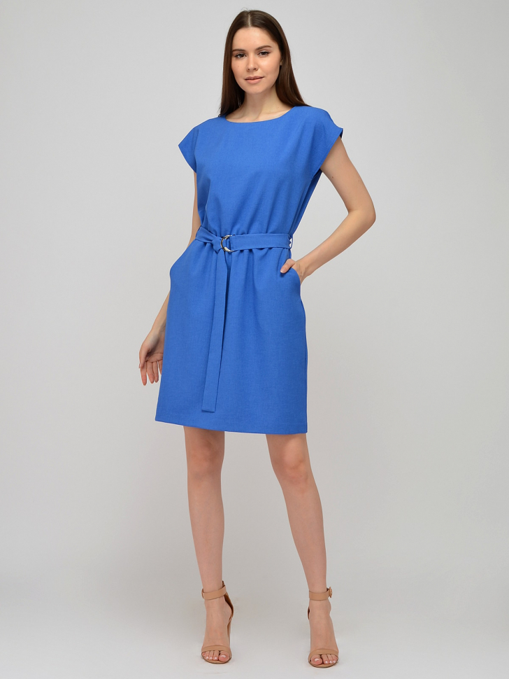 Платье женское Viserdi 10115 синее 48 RU