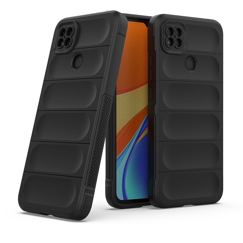 фото Противоударный чехол flexible case для xiaomi redmi 9c (черный) black panther