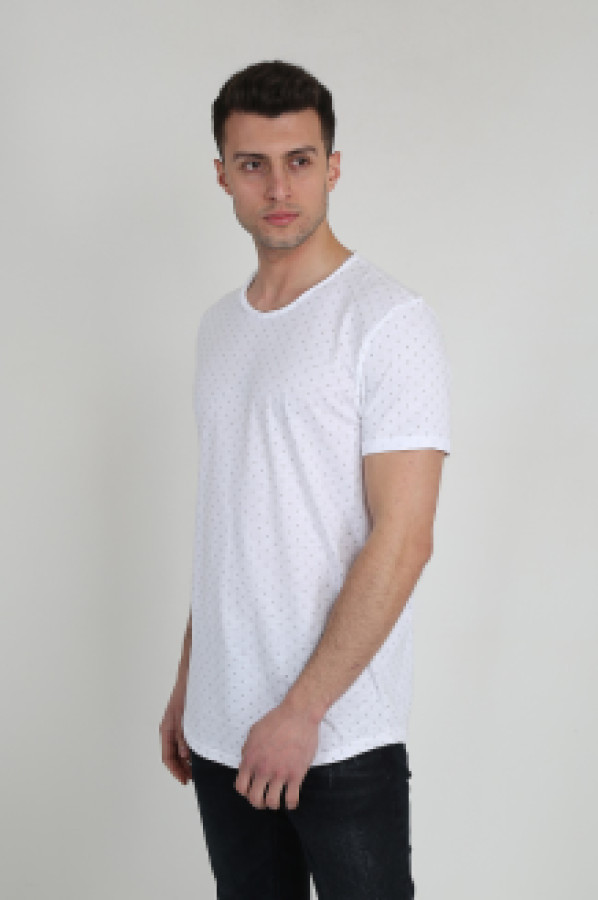 

Футболка мужская Terapi Giyim 25377 белая XL (доставка из-за рубежа), Белый, 25377