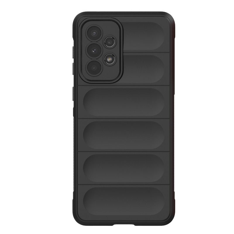 фото Противоударный чехол flexible case для samsung galaxy a23 (черный) black panther