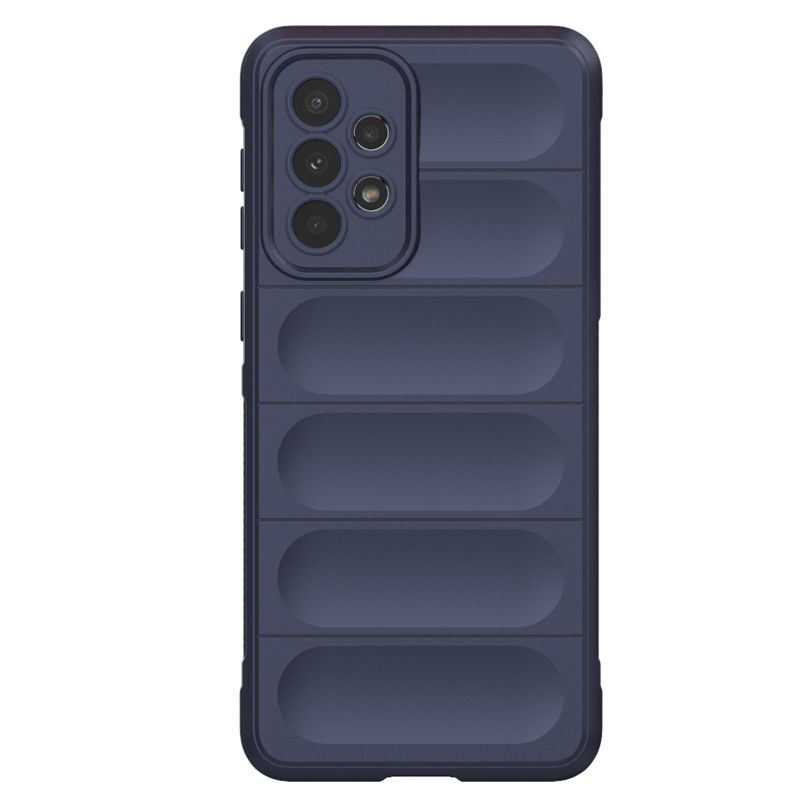 

Противоударный чехол Flexible Case для Samsung Galaxy A23 (синий), 328026565