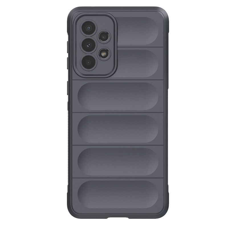 

Противоударный чехол Flexible Case для Samsung Galaxy A23 (серый), 328026565
