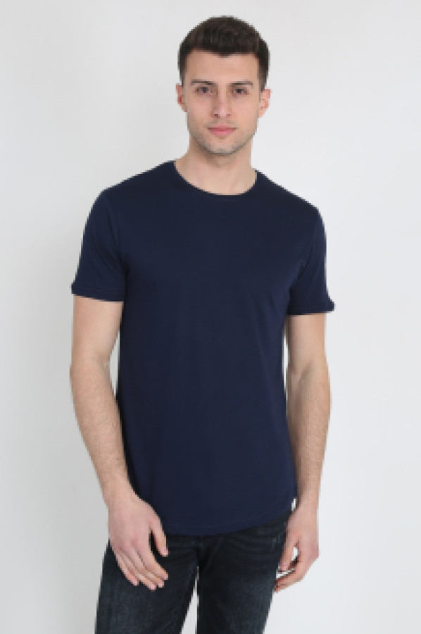 

Футболка мужская Terapi Giyim 25408 синяя 2XL (доставка из-за рубежа), 25408