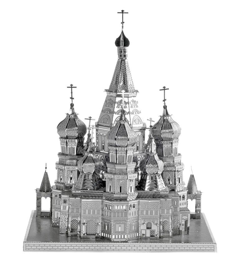 Сборная модель Piececool Saint Basil's Cathedral HP014-S