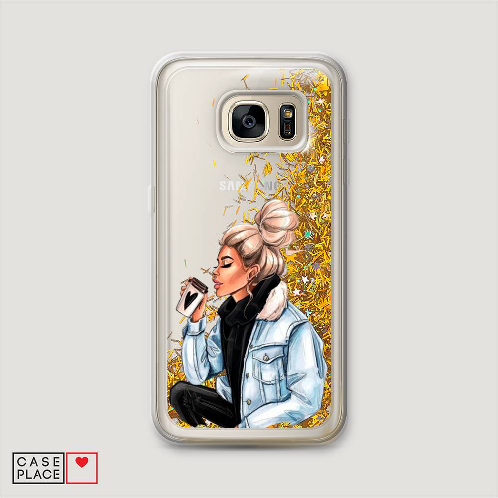 

Чехол Awog "Cute girl" для Samsung Galaxy S7 edge, 24690-1