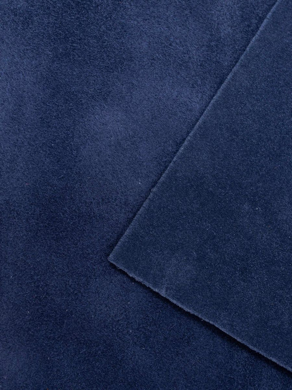 Куски кожи Richline КА3_Велюр-темно-синий 30х42 см.