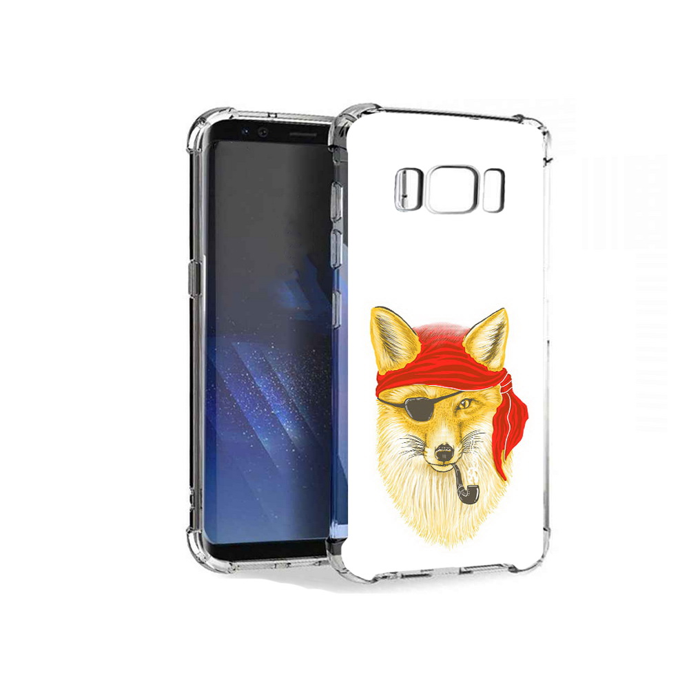 

Чехол MyPads Tocco для Samsung Galaxy S8+ лиса-пират, Tocco