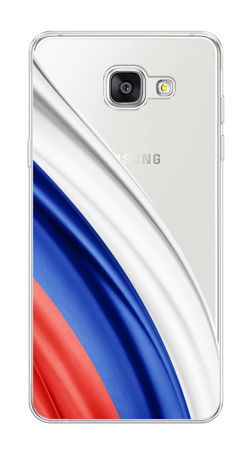

Чехол на Samsung Galaxy A5 2016 "Флаг России уголок", Белый;синий;красный;прозрачный, 20550-1
