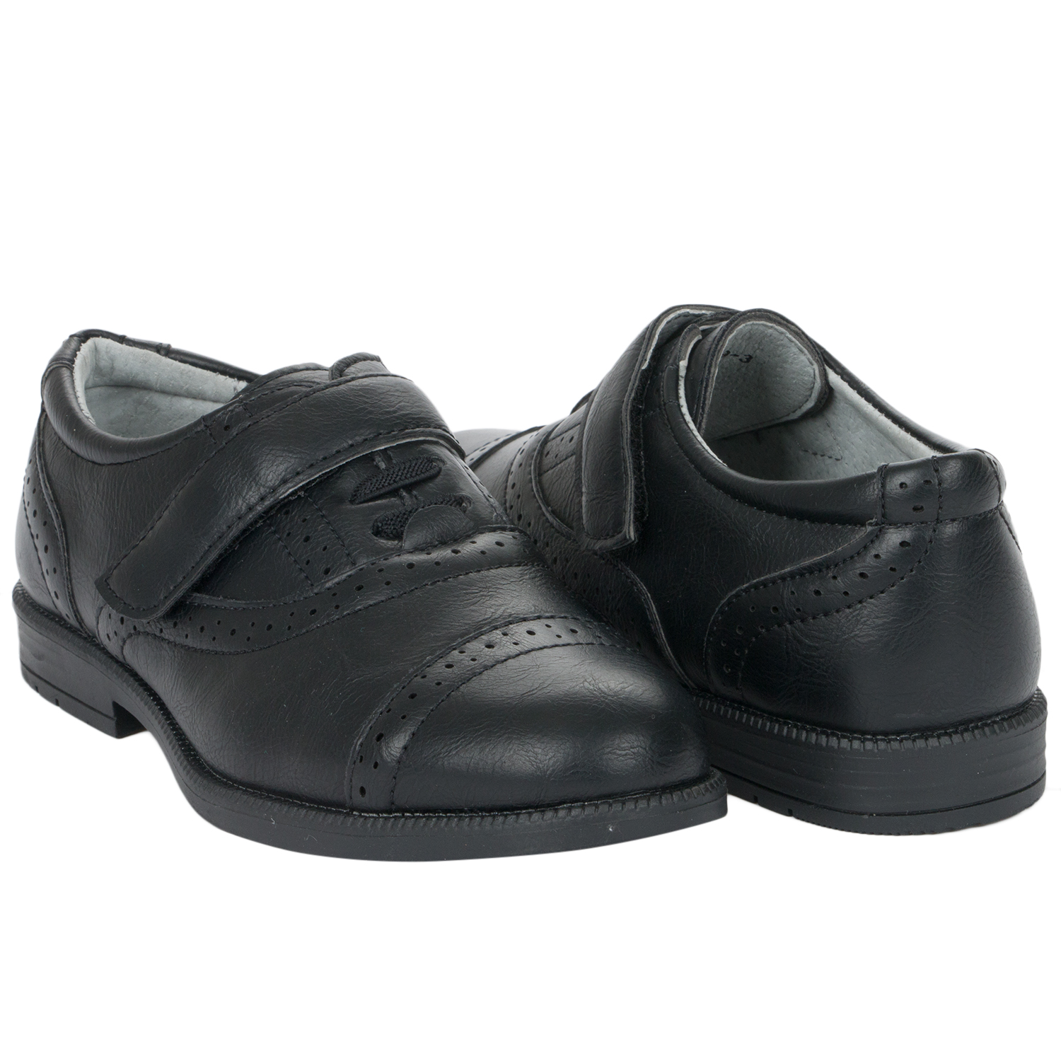 фото Полуботинки kidix jlfw19-3 black р.33