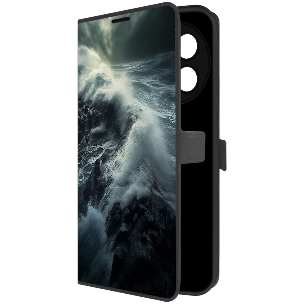 

Чехол-книжка Krutoff Eco Book для ITEL S24 Шторм (черный)