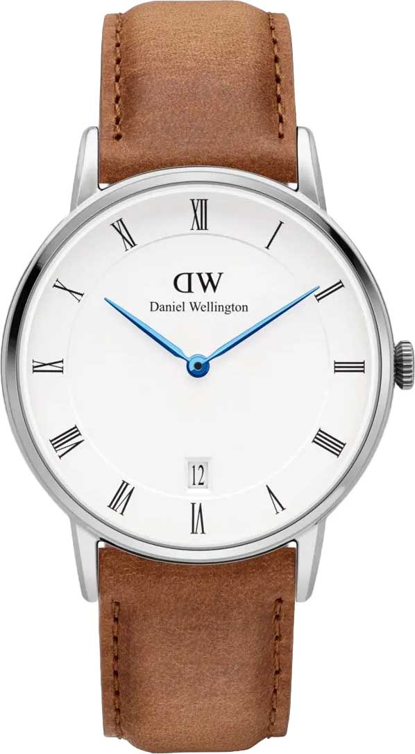 фото Наручные часы женские daniel wellington dw00100114 коричневые