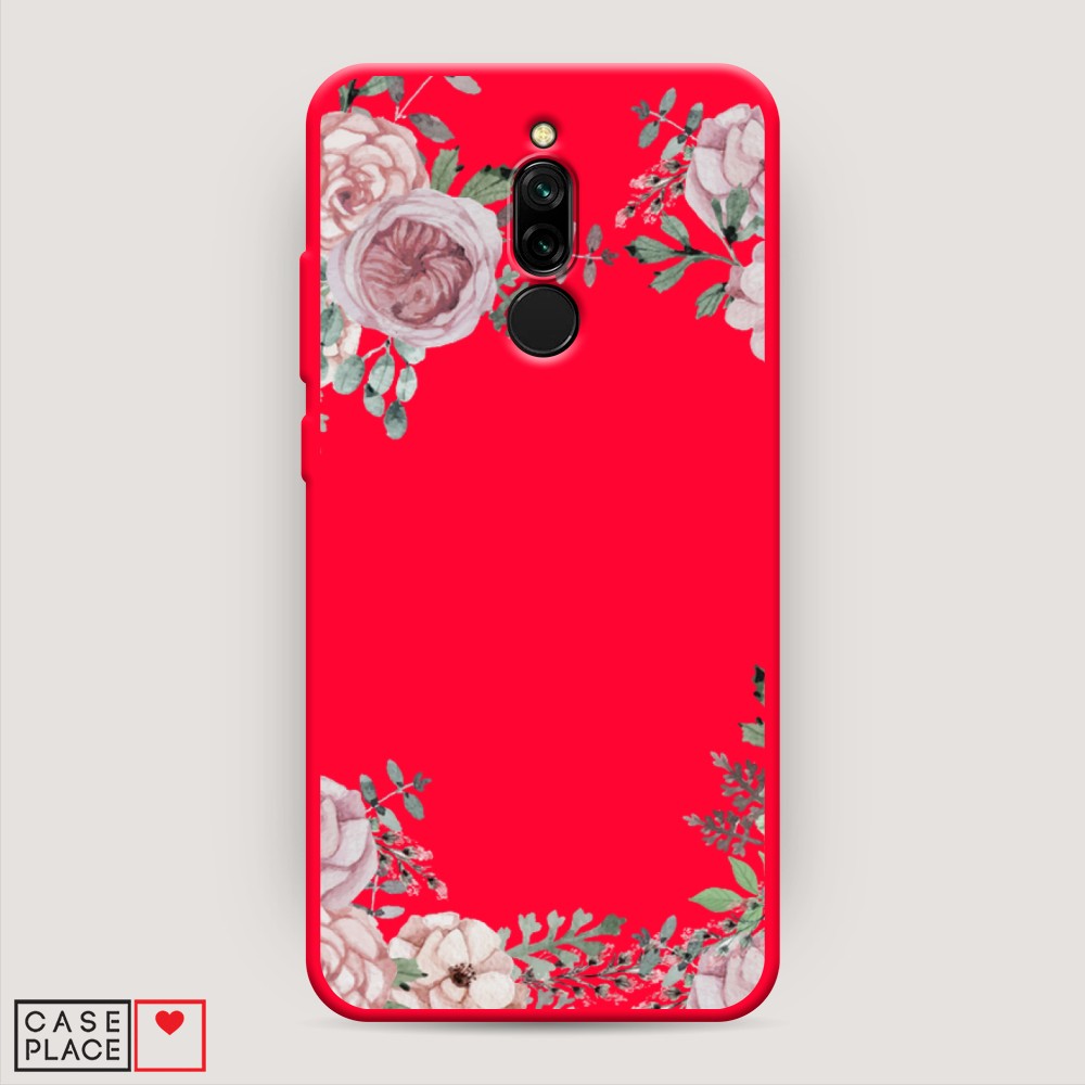

Чехол Awog на Xiaomi Redmi 8 "Нежные розы акварель", Разноцветный, 37153-1